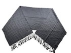 Lacoste Mens Rectangle Scarf One Size Gray Wool Classic