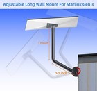 Wall Mount For Starlink Standard V3 Dish Gen 3