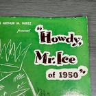 Vtg Howdy Mr  Ice Show Program 1950 Rockefeller Center Theatre Nyc Ice Skating