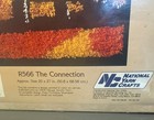 National Yarn Crafts The Connection Design Latch Hook Kit R566 Vintage Rug 20x27