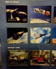 1970   s Bhutan 3-d Philatelic Stamps  Men In Space  Antique Cars  World Of Stamps