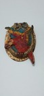 Wow Antique Original Paint  Hubley Flying Parrot Macaw Cast Iron Door Knocker 