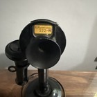 Western Electric Candlestick Telephone Black 1904 Pat  Usa Vintage Nj With Wear