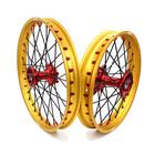 Kke 21 19 Mx Wheels Rims For Honda Cr125r Cr250r 2002-2013 Painted Hub Gold