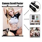 Scroll Poster Anime Girl Model Cosplay Art Print Home Decor Wall 24 x36  L053