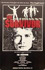The Survivor  Vintage Original Window Card Poster  Morosco Theatre