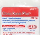 Reed 04517 Crp150 1-1 2in Clean Ream Plus Plastic Pipe Fitting Reamer