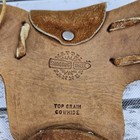 Vintage Mattel Fanner Shootin Shell Toy Gun Leather Holster 1958  Cowhide Brown