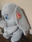 Ty Disney Sparkle 16    Beanie Buddy Dumbo The Elephant Stuffed Animal Large Plush