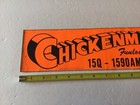 Vintage Bumper Sticker Chickenman Chicago Radio Syndicate 1973 70s