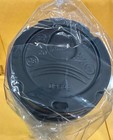 50 Lids  Dixie To Go   D9542 Domed Hot Cup Plastic Lids  Black  Fits 12oz  16oz 