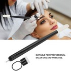 10pcs Disposable 12u Microblading Pen Permanent Makeup Manual Tattoo Eyebrow Pen