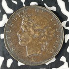 1896-h Liberia 2 Cents Lot f0611 Nice 