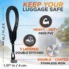 6 Rooftop Cargo Tie Down Hook Straps For Strapping Down Any Car Top Luggage     