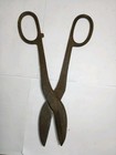 Vintage 12  Heavy Duty Tin Snips Sheet Metal Shears Cutters Drop Forged Usa