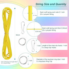 Plastic Lacing Cord  String Gimp Plastic Lacing Cord For Bracelets 8ft 20