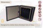 Signal Blocker Box Wall Mounted Keyless Car Key Faraday Box Rfid Blocking Case