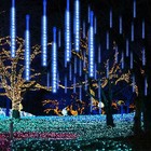144led Lights Meteor Shower Rain 8 Tube Tree Outdoor Light Home Party Decor Us