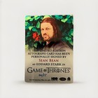 2024 Game Of Thrones Legends Of The Realm Sean Bean Metal Auto  55 Ned Stark