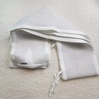 Breathable Baby Mesh Crib Liner Bumper Classic Standard Baby Crib White