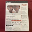 Ergobaby Easy Snug Infant Insert Grey Premium Cotton Newborn From 7-12 Lbs