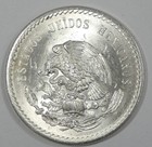 1948 Mexico Silver 5 Pesos  Cuauhtemoc Nice Brilliant Uncirculated