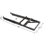 Black Ice Snowmobile Lift - 700 Lb  Capacity