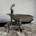 Halsey Taylor Industrial Drinking Fountain Stainless Wall Mount Bubbler Fountain
