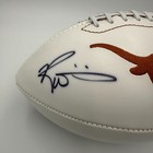 Ricky Williams Signed Texas Longhorns Full Size Logo Football 1998 Heisman - Jsa