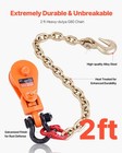 Vevor 2 Ton Snatch Block Chain Flatbed Tow Truck Rollback Car Carrier Cable