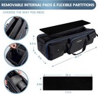 Tripod Carrying Case Bag 40 5   Resistant Light Stand Bag With 2 Protective P   