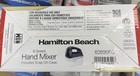 Hamilton Beach 62690fg 6-speed Electric Hand Mixer Black Snap-on Case New Sealed