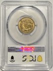 1874 Princess Three Dollar  3 Gold Pcgs Au53       swirls   Rays Of Luster      
