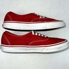 Vans Off The Wall Mens Low Top Sneakers Red Us 11  Uk 10  Eu 44 5
