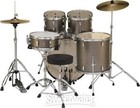 Pearl Roadshow 5-piece Complete Drum Set With Cymbals - 22  Kick - Bronze
