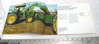1973 John Deere Tractor Manure Handling Equipment Brochure Advertising