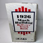 Ertl 1926 Mack Bulldog Truck Bank Iga Limited Edition Die-cast Collectible