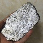 Natural Aletai Iron Meteorite 389 0 Grams Cut Slabs Etched Perfect Fusion Crust