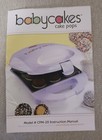 The Original Babycakes Mini s Cpm-20 Mini Cake Pop Maker - Purple 9 Ct