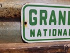 Vintage Grand Canyon Porcelain Sign Old National Park Us Forest Service Arizona 