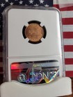 1999-p Lincoln Memorial Cent    wide Am     graded Ngc As Ms 64 Rb    Great Slab