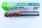 New 1 2  Helical 6 Flute Solid Carbide Hev-r-60500 End Mill 59929 Milling Tool