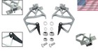 Aluminum Extension Ladder Locks For Werner Rung Lock Kit  Silver  28 Steps