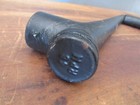 Vintage Industrial Cast Iron Hand Start Crank Handle With Wood Handle