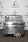 2016 Frymaster Natural Gas 3 Bay Fryer 50 Ibs Capacity Bays W  Filtration System