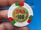  100         union Plaza         las Vegas Nevada Casino  Chip            beautiful         -z-4140