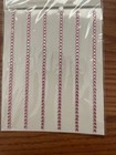 Craftbuddyus 220pcs 3mm Pink Self Adhesive Diamante Rhinestone Strip Gems  Diy  