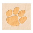 Clemson Tigers Paw Logo Stencil Template Reusable - Wall Art  Diy Crafts  Fabric