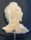 Antique Gandharan Gandhara Art Gray Schist Stone Sculpture Statue Figure