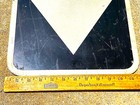 One Way Left Retired Original Street Traffic Sign 12  X 36  Road Car Mancave
